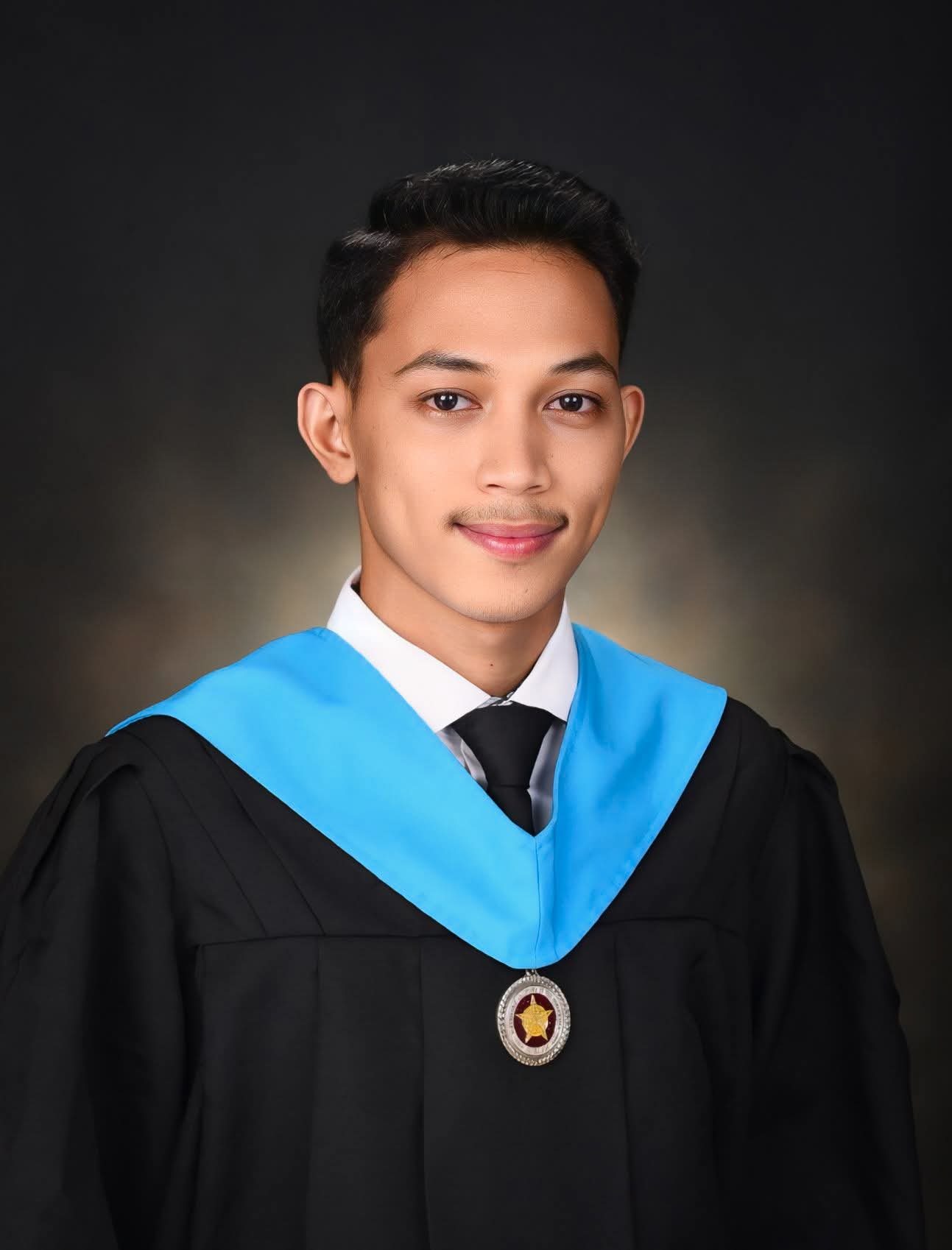 Teo's graduation photo