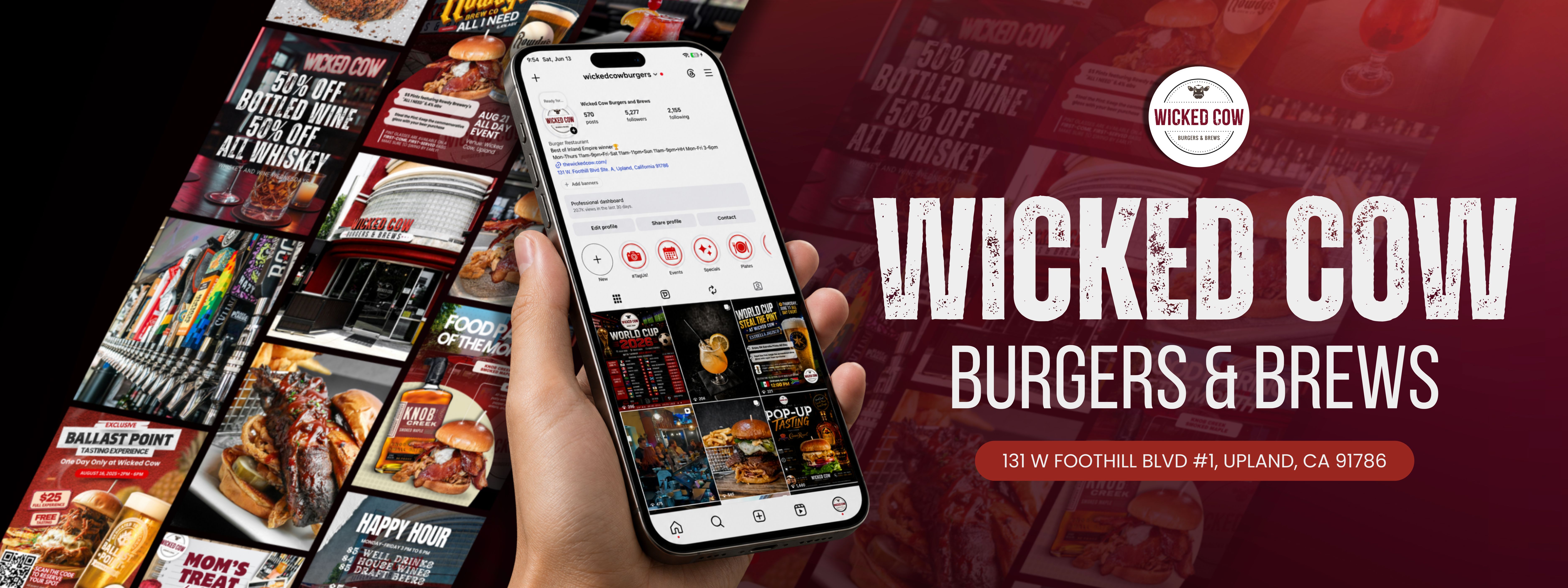 Wicked Cow banner
